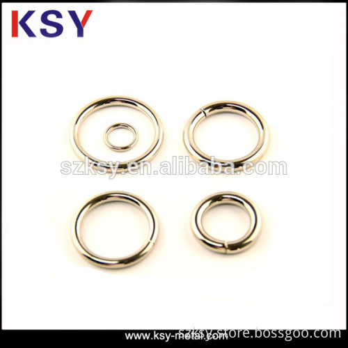 Manufacturer metal o rings buckle for handbags
